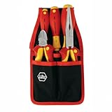 Wiha 32872 Insulated Screwdrivers and Pliers Belt Pack Kit, 5 Piece by Wiha