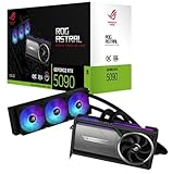 ASUS GeForce RTX 5090 Astral LC オーバークロック 液体冷却 32GB GDDR7 PCIe 5.0 グラフィックスカード 7680 x 4320 最大解像度、フルハイト、トリプルスロット。