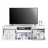 LOWYA ロウヤ 推し活収納 推し活 グッズ収納 テレビ台 テレビボード 大容量収納 55型対応 幅140cm 白 ホワイト おしゃれ