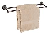 Dynasty Hardware 7516-ORB Bel-Air 24" Double Towel Bar Oil Rubbed Bronze [並行輸入品]