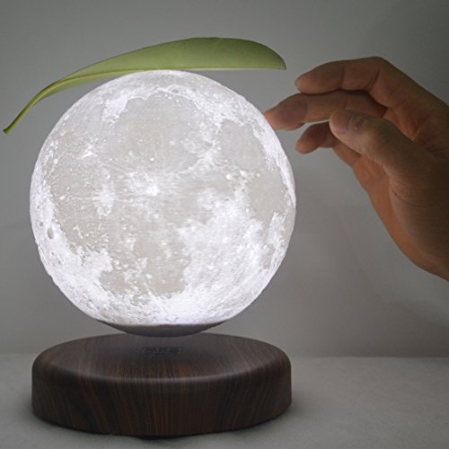 leviluna 7インチ/ 18?cm磁気サスペンション3d印刷MoonランプMoonlight磁気浮上フローティングMoonランプLED Moon Light leviluna 7インチ/ 18?cm磁気サスペンション3d印刷MoonランプMoonlight磁気浮上フローティングMoonランプLED Moon Light