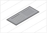 Moldings Online Mannington Burlwood Clove Collection: LVT Collection Pecan Surface Mount Vent, Lengt