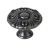 SODIAL(R)5ｘビンテージなキャビネット　ドア　引き出し　キッチンハンドル　プルノブ　ハードウェア　DIYの装飾