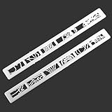 私の家族 2 個入りシリコン バテン スカート レース ケーキ型