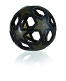 Tactile HEVEA Non-Toxic, Natural Rubber Star Ball, Charcoal Black, Squeezable & Fun, Plastic-Free [並