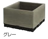 エスウッドパネル エス・ウッド デッキ材 コンテナ 300×300×290mm サンディ （1個/箱） 665-315