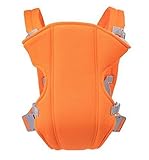 赤ちゃん抱っこひも_Mambobabyコンフォートベビーキャリア·ワインディングストレッチ_オレンジ_ワンサイズ_ 負荷軸受け:20kg
