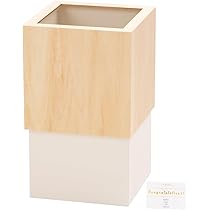 Amazon.co.jp: ゴミ箱 おしゃれ 天然木使用 袋が見えない 日本製