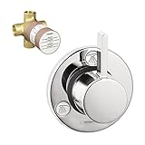 Hansgrohe k04232 – 15930 CR S Trio / Quattroトリムwith 3ウェイ切替弁rough-in