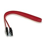 mycablemart 18インチSATA III内蔵データレッドバルクケーブル、ロック、6 GB