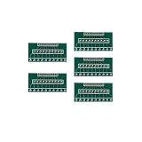 SELECOCO ピッチ変換基板 1.27mm 2.0mm 2.54mm 対応 ストレート変換 基板 アダプタボード (10P*5枚)