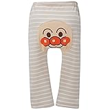 2016年 秋冬 アンパンマン ロング丈 ボーダー 丸マチ モンキーパンツ ANPANMAN ベージュ◇80cm