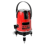 UNI-T レーザー墨出し器 レーザーレベル 5線3点 回転レーザー線 大矩照射モデル LM520