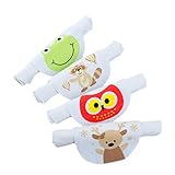 4PCSコットンベビー汗吸収タオル6つの層の汗のウィッキングパッドビブス25 * 53CM-A01