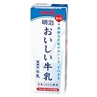 明治 おいしい牛乳 200ml 24本入