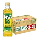 サントリー 特茶 3週間継続パック 500ml×21本+お試し品3本付き [トクホ] 伊右衛門 お茶