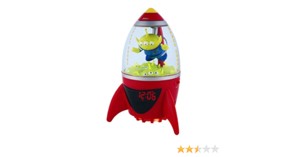 Amazon ディズニー トイストーリー 3 リトルグリーン エイリアン 目覚まし時計 アラームクロックラジオ Disney Toy Story 3 Little Green Alien Alarm Clock Radio 電動ロボット おもちゃ