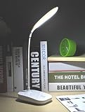 Dimmable LED Desk Lamp Work Light, RTSU? Flexible Gooseneck Rechargeable Book Light Reading Light, P
