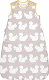 エデュテ グロバッグ grobag Anorakシリーズ キッシングスクワラルズ Kissing Squirrels 18~36ヶ月 2.5tog イギリス生まれの赤ちゃん用寝袋 スリーピングバッグ