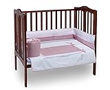 Baby Doll Bedding Royal Mini Crib/ Port-a-Crib Bedding Set, Pink by BabyDoll Bedding