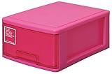 サンコープラスチック 小物収納 シルキー 幅25.2×奥35×高14.9cm ピンク