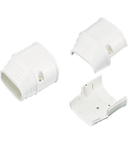 Amazon.co.jp: 因幡電工 配管化粧カバー ウォールコーナー 壁面