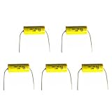 Baoblaze 5点セット　2.2UF 100V　スピーカー　周波数コンデンサ　デバイダ　非偏極　クロスオーバー