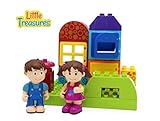 Little Treasures Children Building block 18 pieces Duplo compatible toy set for 3+ preschoolers [並行輸
