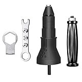 コードレスドリル用　リベットガン　リベットナットガン　リベットツール　コードレスリベットドリル　アダプタインサートナットツール