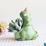 可愛い 動物 植木鉢 プランター ファッション小物 フラワーポット 雑貨 インテリア アウトドア DIY 飾り おしゃれ 多肉植物 寄せ植え 鉢 (恐竜)