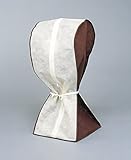 扇風機カバー ホコリや汚れからしっかりガード! 次のシーズンも出してすぐに使える❕ (ベージュ＆ブラウン)