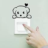 ufengke Switch Stickers Wall Decals Living Room Bedroom Removable Wall Stickers Murals C [並行輸入品]