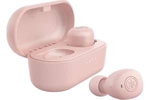 ヤマハ(YAMAHA) ワイヤレスイヤホン bluetooth TW-E3B(P) : リスニングケア /最大6+18時間再生 /生活防水IPX5相当 /専用アプリ対応 /AAC・aptX対応 /マイク搭載 スモーキーピンク