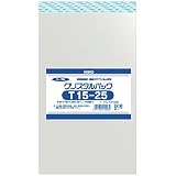 シモジマ ヘイコー 透明 OPP袋 クリスタルパック テープ付 15×25cm 100枚 T15-25 006742200