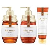 &honey (アンドハニー) ミルキー プレシャスEX リペア 3点セット [ シャンプー/トリートメント/ヘアパック ] クリーミー バージョンアップ