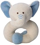 Miyim Organic Cotton Knitted Rattle Teether (Elephant) by miYim