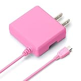 iCharger micro USB コネクタ AC 充電器 出力 1A ケーブル長 2m ピンク PG-MAC10A03PK