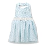 ベビー服 エプロンドレス サックス サイズ：７０～８０