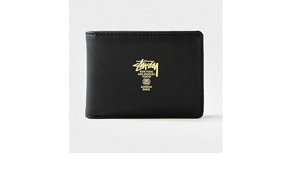 Amazon Stussy ステューシー 財布 ブラック ブラック メンズ 通販