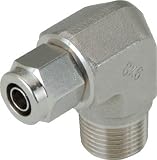 TRUSCO ピスコ SUS316締付継手 エルボ NSL064001