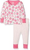 Hatley SLEEPWEAR ベビー・ガールズ カラー: ホワイト