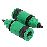 Fenteer 灌漑チューブ　キャピラリー　ホース用　プラスチック製　水管アダプタ　5個セット