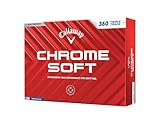 キャロウェイ(Callaway) ゴルフボール CHROME SOFT 24 360 TRIPLE TRACK 3ピース構造 トリプル・トラック ホワイト