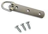 30 Heavy Duty Largeストラップハンガー – 3穴Dリングハンガー 100 Pack
