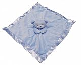Gorgeous Blue Boys Supersoft Plush Velour Teddy Bear Baby Comforter/Blanket by Comforter