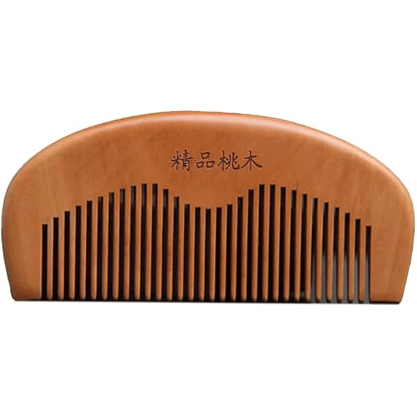 上質な櫛です Amazon | Yicdfur 高級木製櫛 桃の木 美髪 櫛 ヘアケア 頭皮