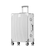[Yuweijie] スーツケース アルミフレーム キャリー ケース機内持ち込み 預け入れスーツケース 大型トロリーケース 軽量キャリーバッ