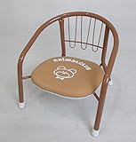 ベビーチェア　子供イス　背付　アニマルクラブ　熊　ブラウン　lh-190 br