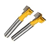 Perfk 2本　木工用ドリル　木工カッター　シャンク鍵穴ルータービット　シャンク鍵穴ルータービット