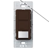 Lutron Maestro 6-amp Single Poleデュアル占有Sensing回路スイッチ MS-OPS6-DDV-BR 1